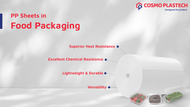 Reasons to Choose PP Sheets for Food Packaging