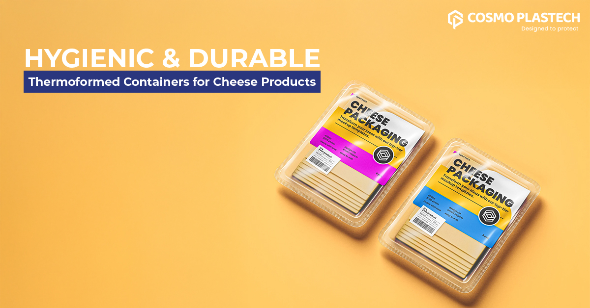 PP Thermoformed Solutions for Cheese Packaging Containers