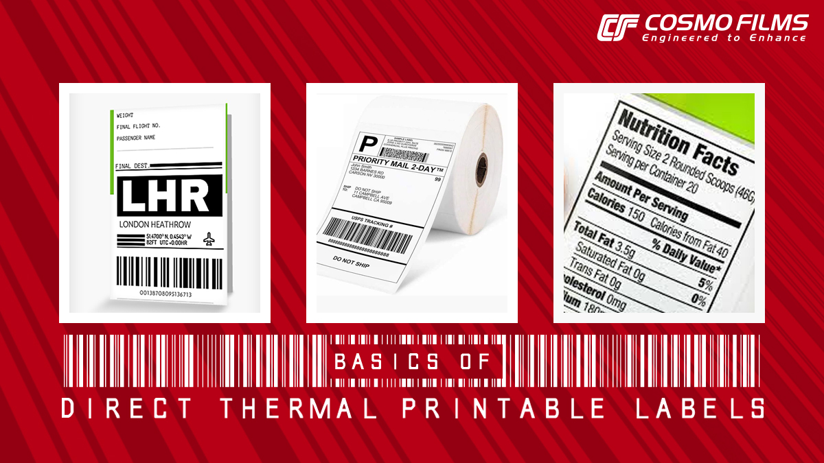 Basics of Direct Thermal Printable Labels