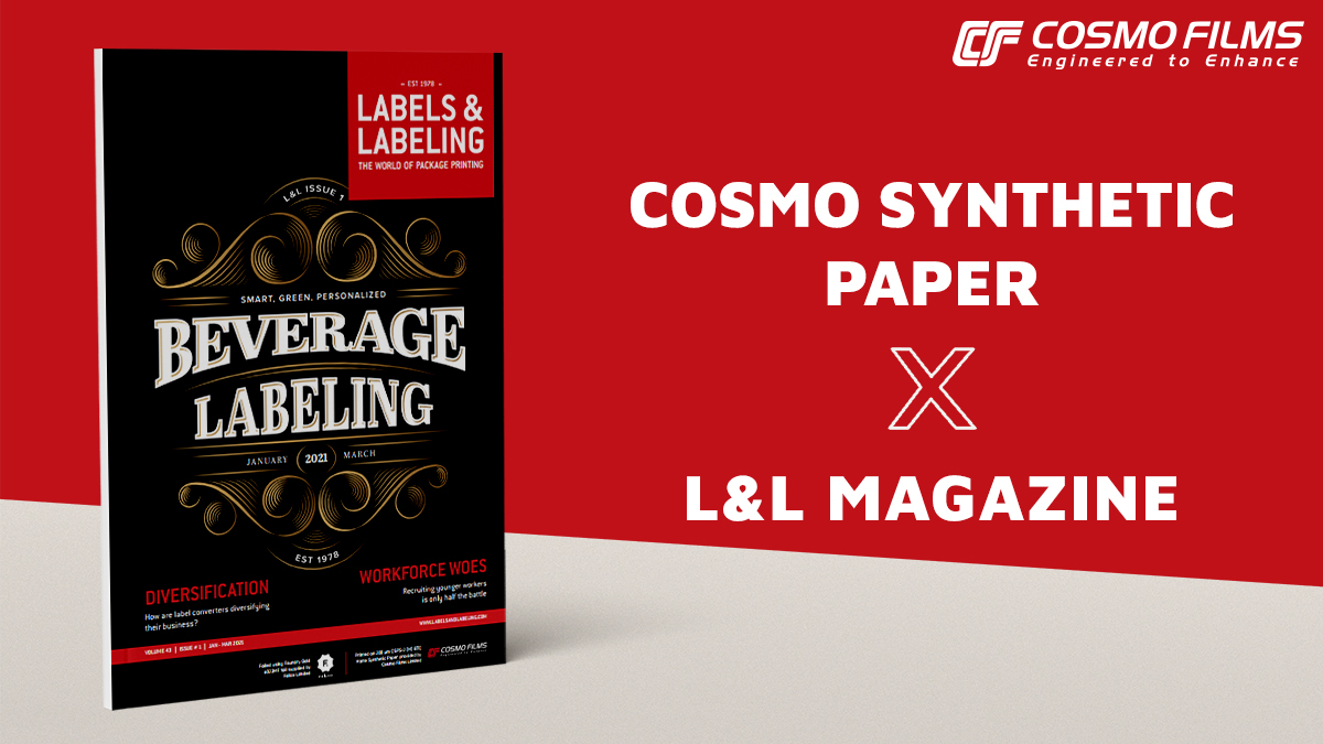 L&L Magazine Cover Printed On Cosmo Synthetic Paper