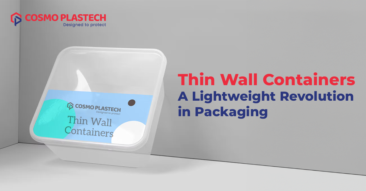 Thin Wall Containers: A Lightweight Revolution in Packaging