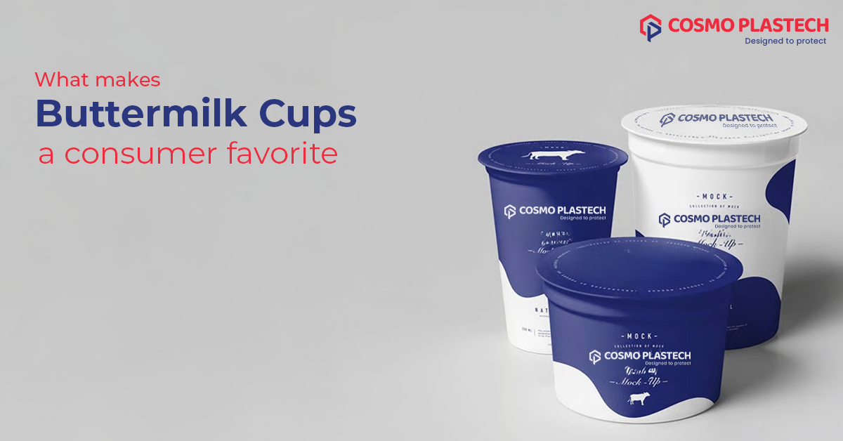 Why Consumers Prefer Rigid Buttermilk Cups Over Pouches