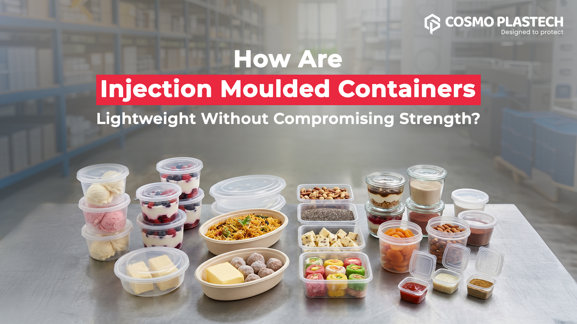 What Makes Thin-Wall Injection Moulded Containers Strong Yet Lightweight?