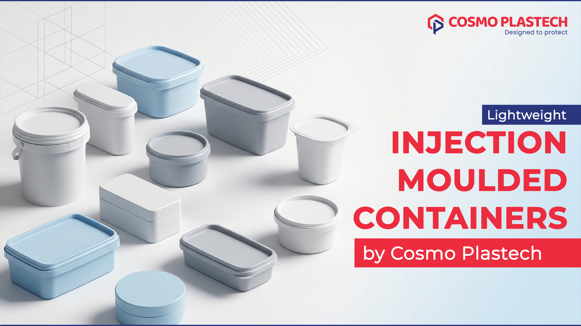 How Lightweight Injection Moulded Containers Reduces Cost Without Compromising Strength