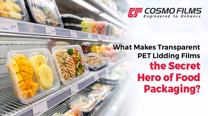 The Advantages of Transparent PET Lidding Films