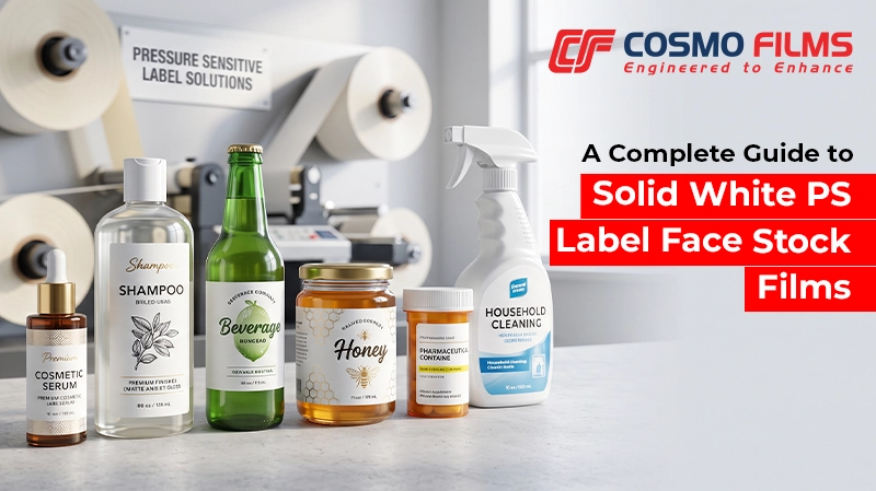 Solid White PS Label Face Stock Films by Cosmo Films – Advantages & Types