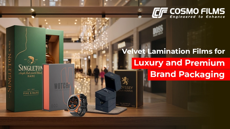 Velvet Lamination Films for High-End Packaging Applications