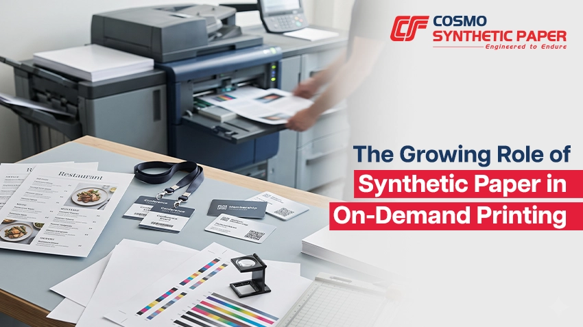 The Benefits of Synthetic Paper for Short-Run Digital Printing