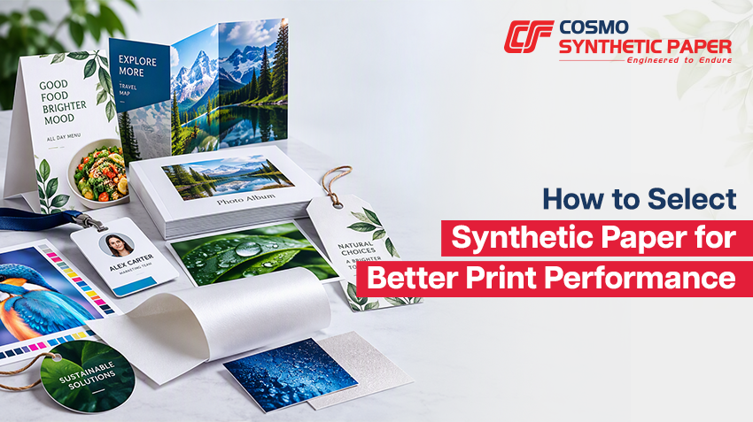 How to Select Synthetic Paper for Better Print Performance?