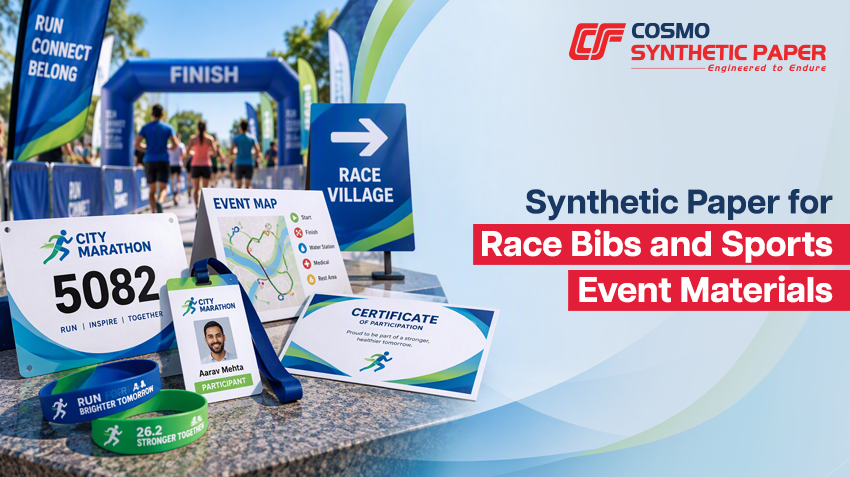 Benefits of Synthetic Paper for Race Bibs and Outdoor Sports Events