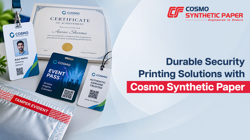 Benefits of Synthetic Paper for Security Printing Applications